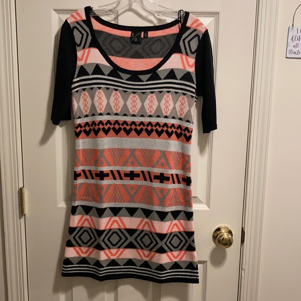 T/O Sweater Dress (size M)